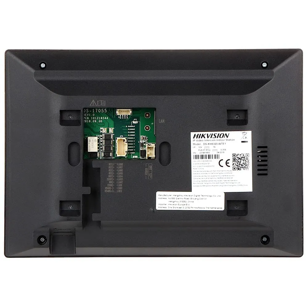 Hikvision IP Video Door Phone (VDP) (Indoor Unit Only) DS-KH6320-WTE1 view 4